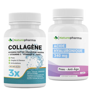 Pack Beauté Naturopharma: Collagène marin + Acide Hyaluronique